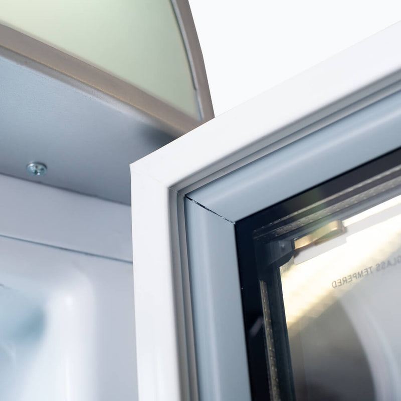Bromic Upright Display Freezer with Lightbox Flat Glass Door 300L UF0374LS