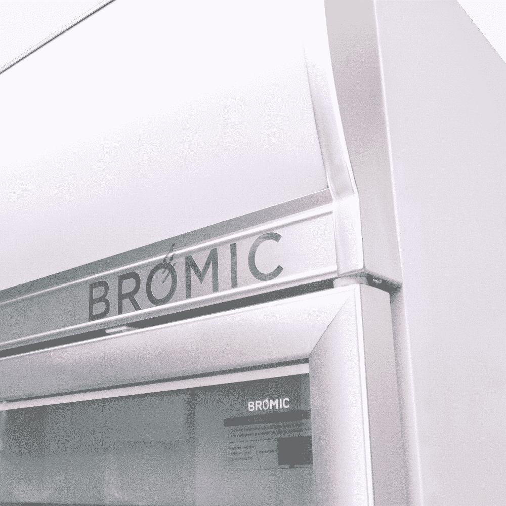 Bromic Upright Display Fridge - 1507L - 3 Doors - Flat Glass - Lightbox GD1500LF