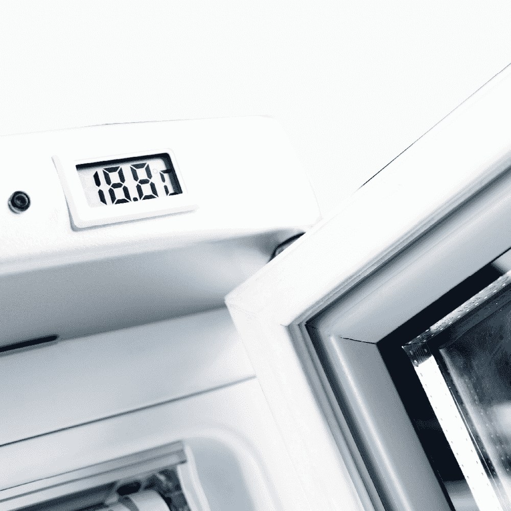 Bromic Upright Display Fridge - 215L - 1 Door - Flat Glass GM0220-NR