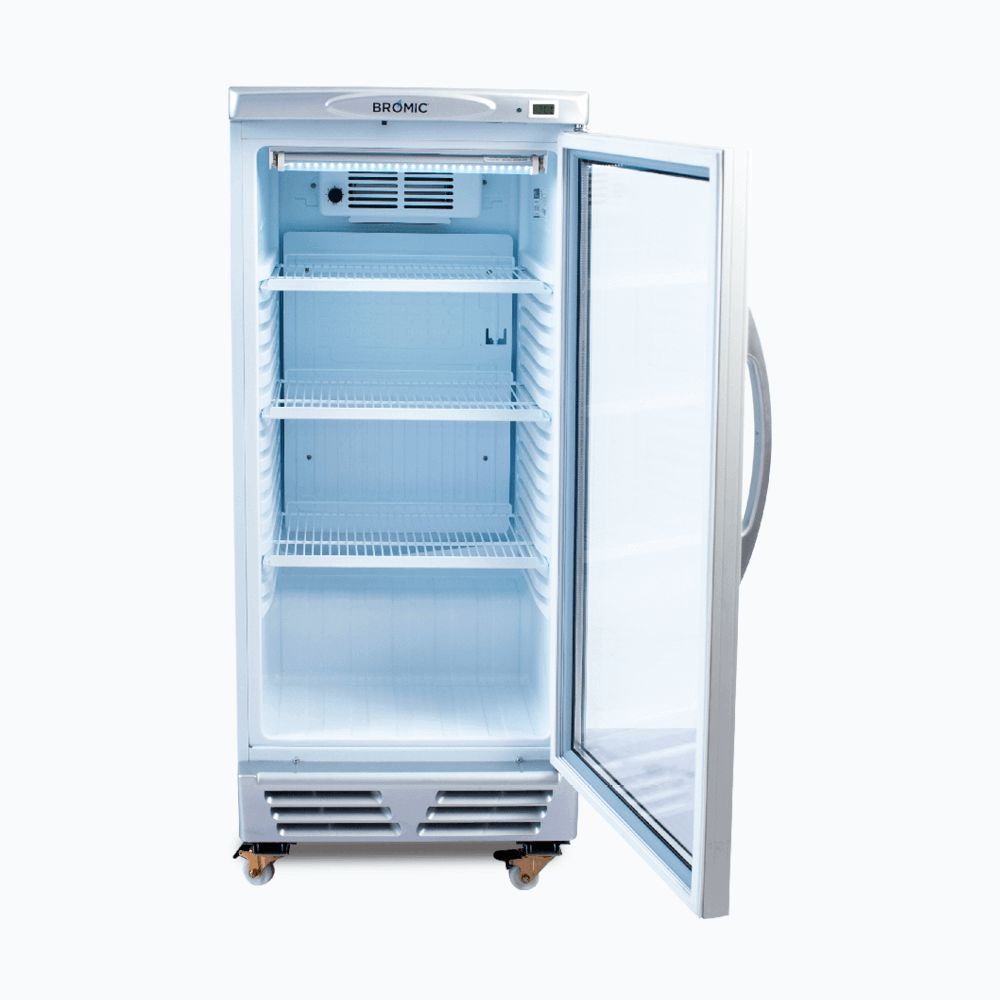 Bromic Upright Display Fridge - 215L - 1 Door - Flat Glass GM0220-NR