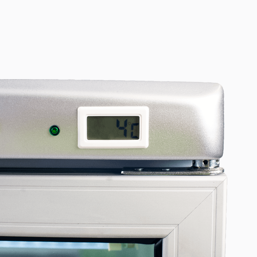 Bromic Upright Display Fridge - 215L - 1 Door - Flat Glass GM0220-NR