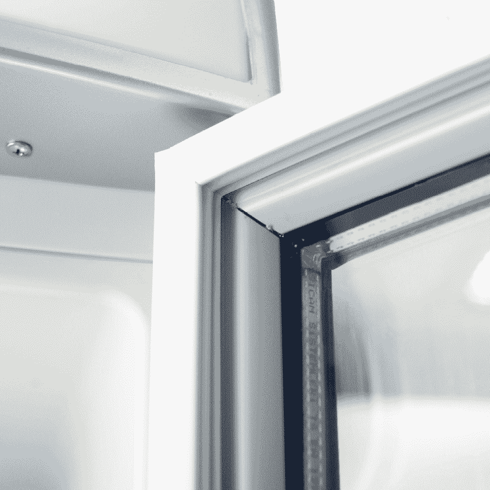 Bromic Upright Display Fridge - 372L - 1 Door - Flat Glass - Lightbox GM0374L-NR