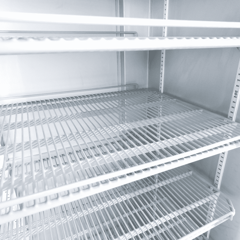 Bromic Upright Display Fridge - 1082L - 2 Door - Flat Glass - Lightbox - Silver GM1100LS-NR