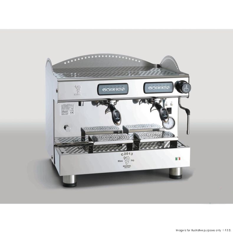 2NDs: Bezzera Compact Espresso Coffee Machine BZC2013S2E-SA13-1
