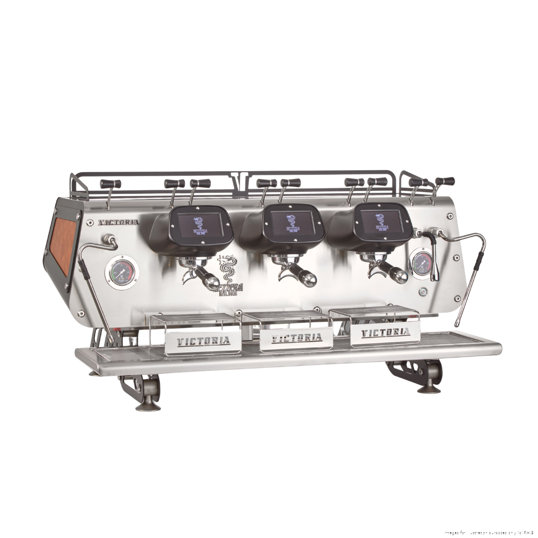 Bezzera Victoria PID 3 Group Espresso Machine Black - BZVICTORIAPID3GN