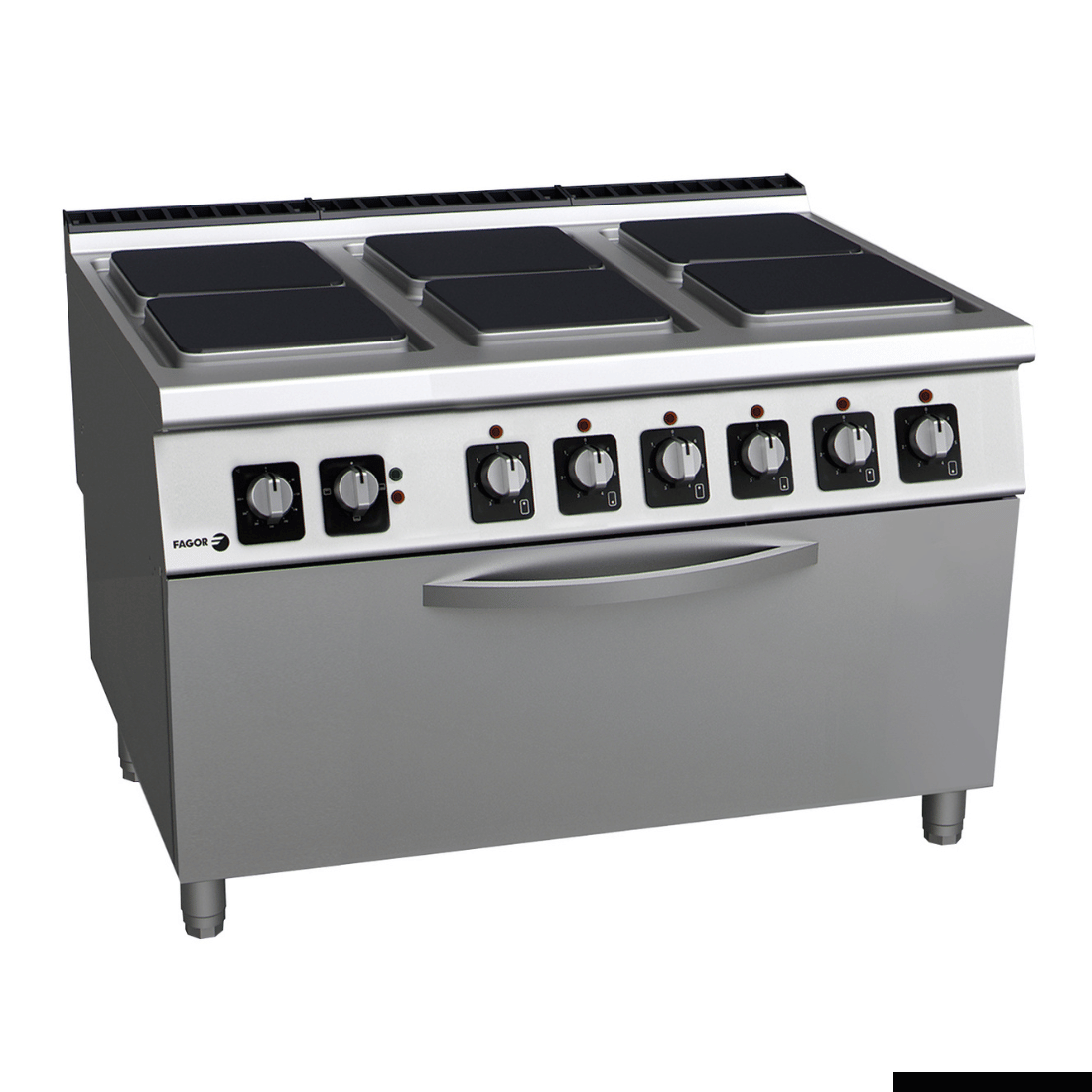 Fagor Kore 900 Series Electric 6 Burner with oven C-E961OP