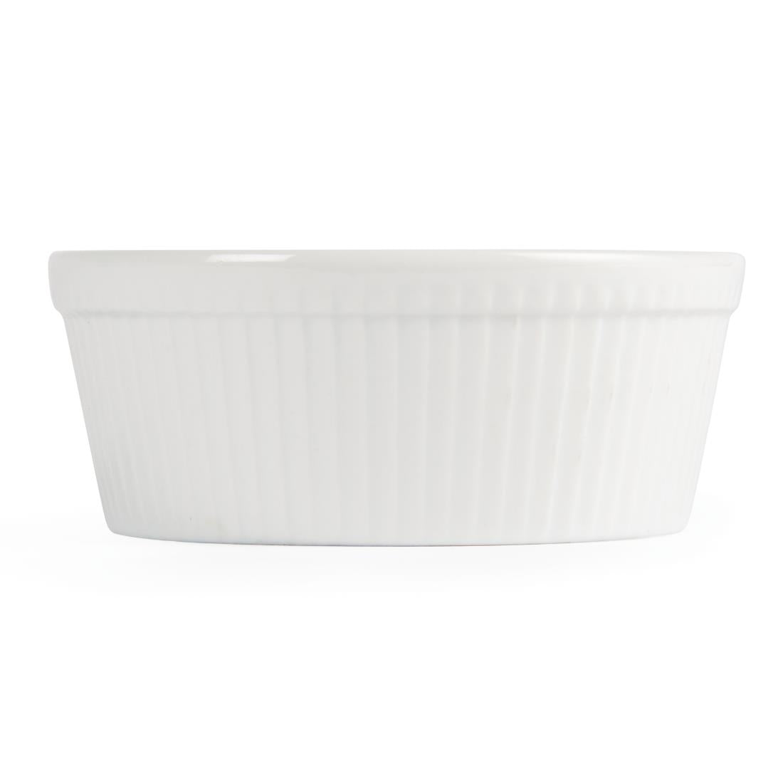 Olympia Whiteware Round Pie Dishes 134mm (6 Pack) - C042