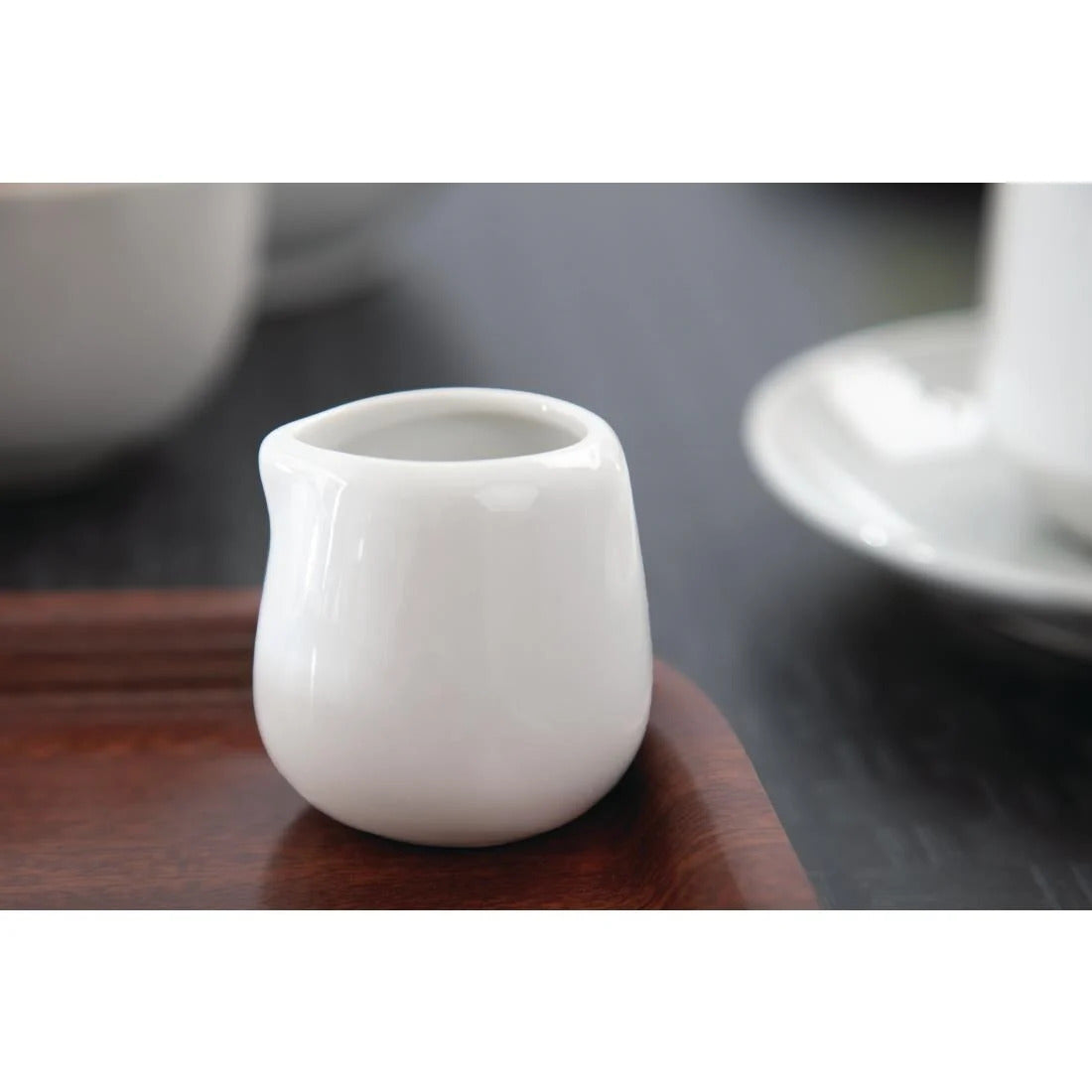 Olympia Whiteware Cream & Milk Jugs 43ml (Box 12) - C203