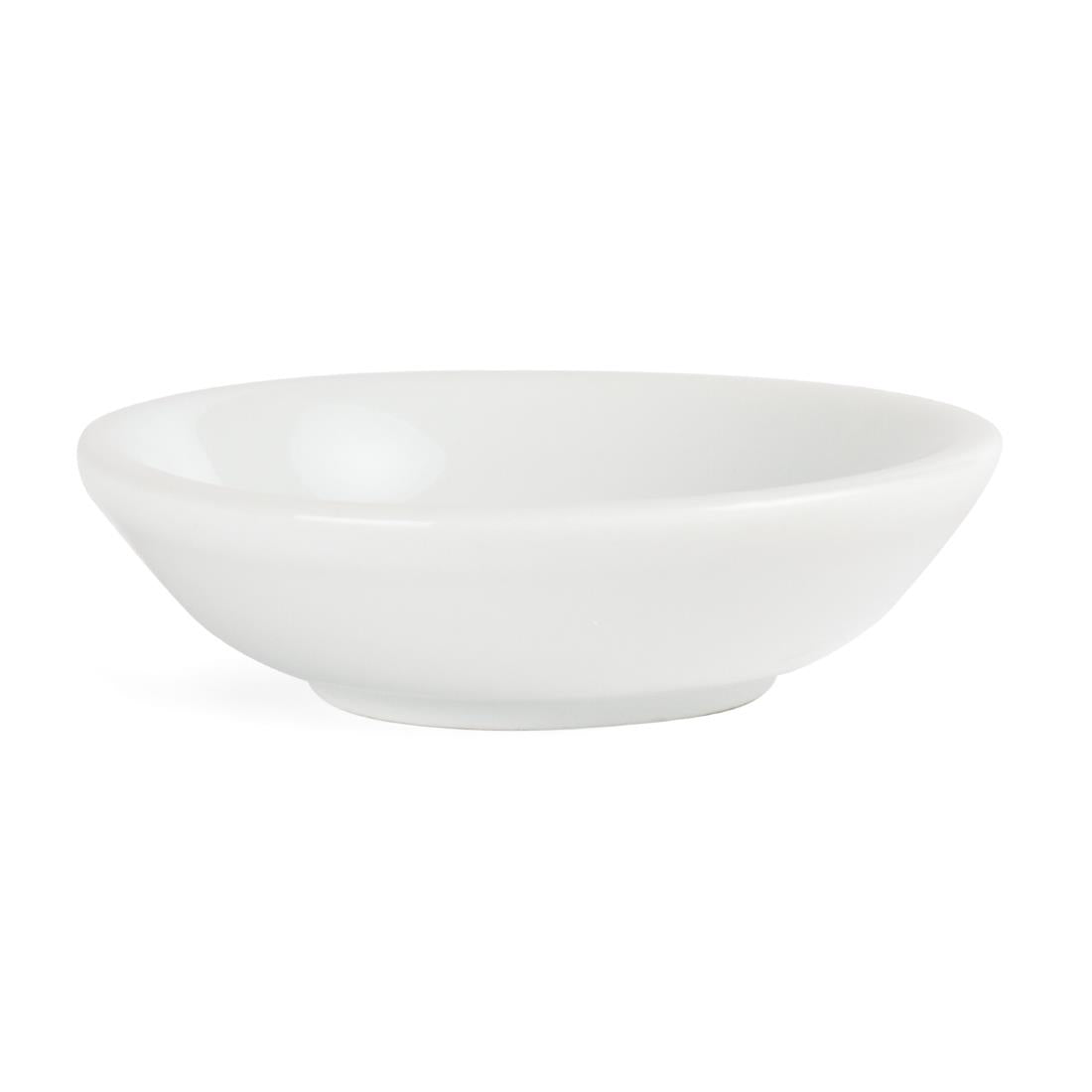 Olympia Whiteware Soy Dishes 70mm (12 Pack) - C320