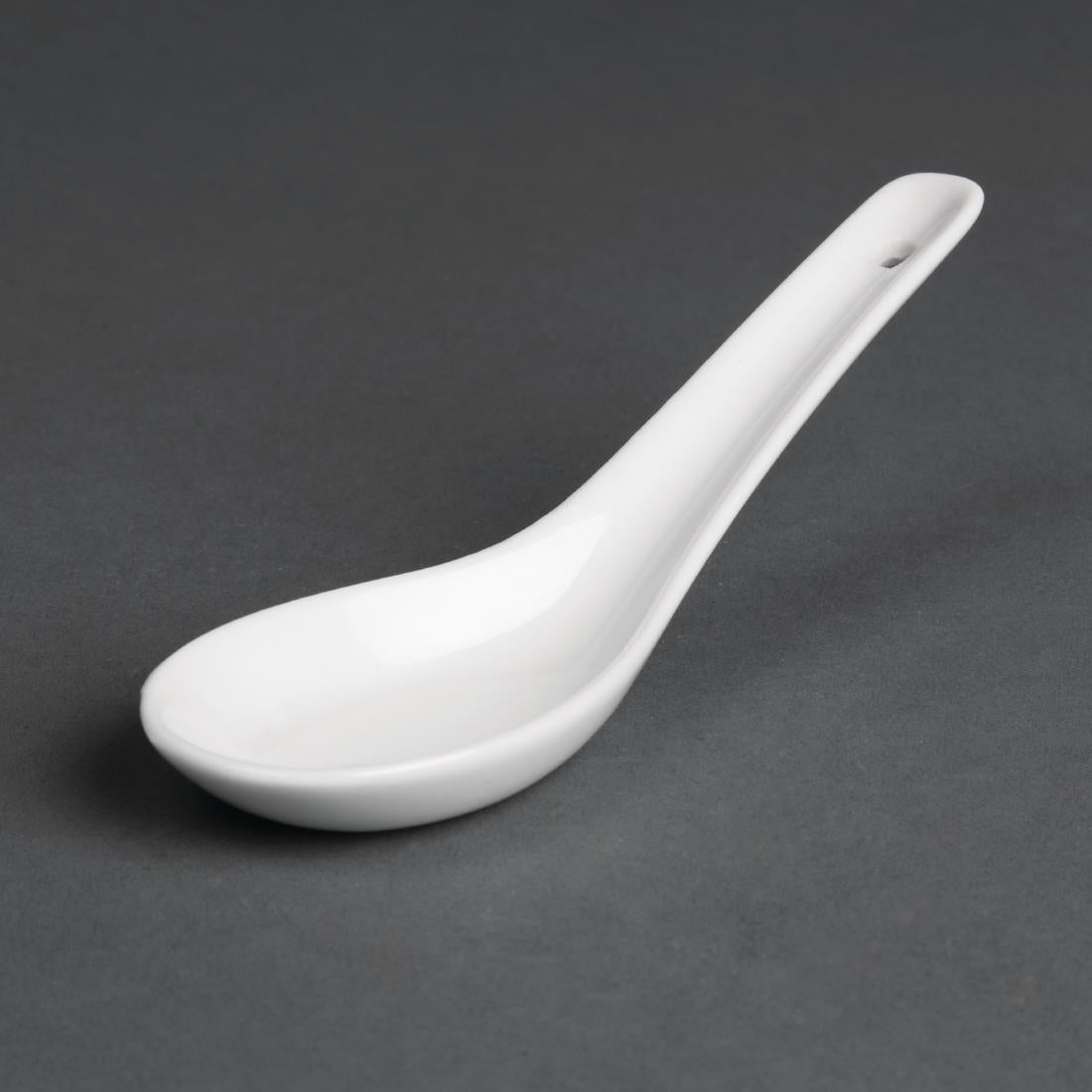 Olympia Whiteware Rice Spoons 130mm (24 Pack) - C325