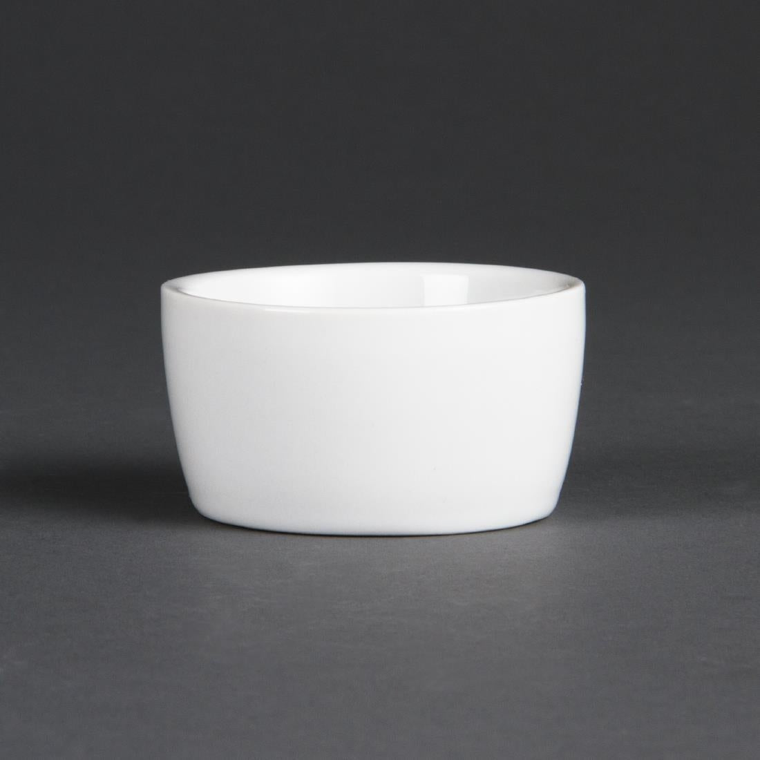 Olympia Whiteware Butter Dish 62.5mm (12 Pack) - C345