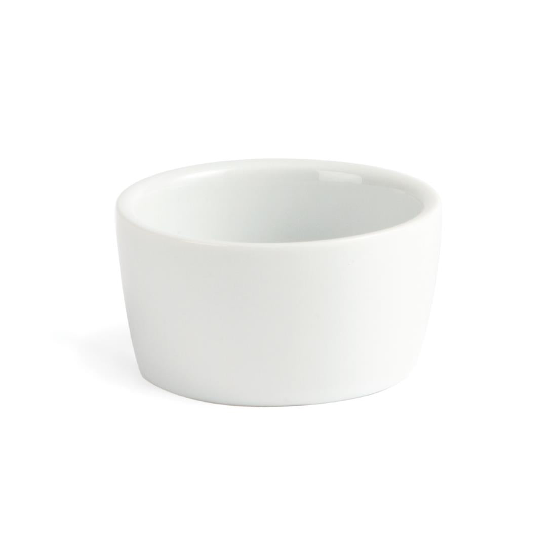 Olympia Whiteware Butter Dish 62.5mm (12 Pack) - C345