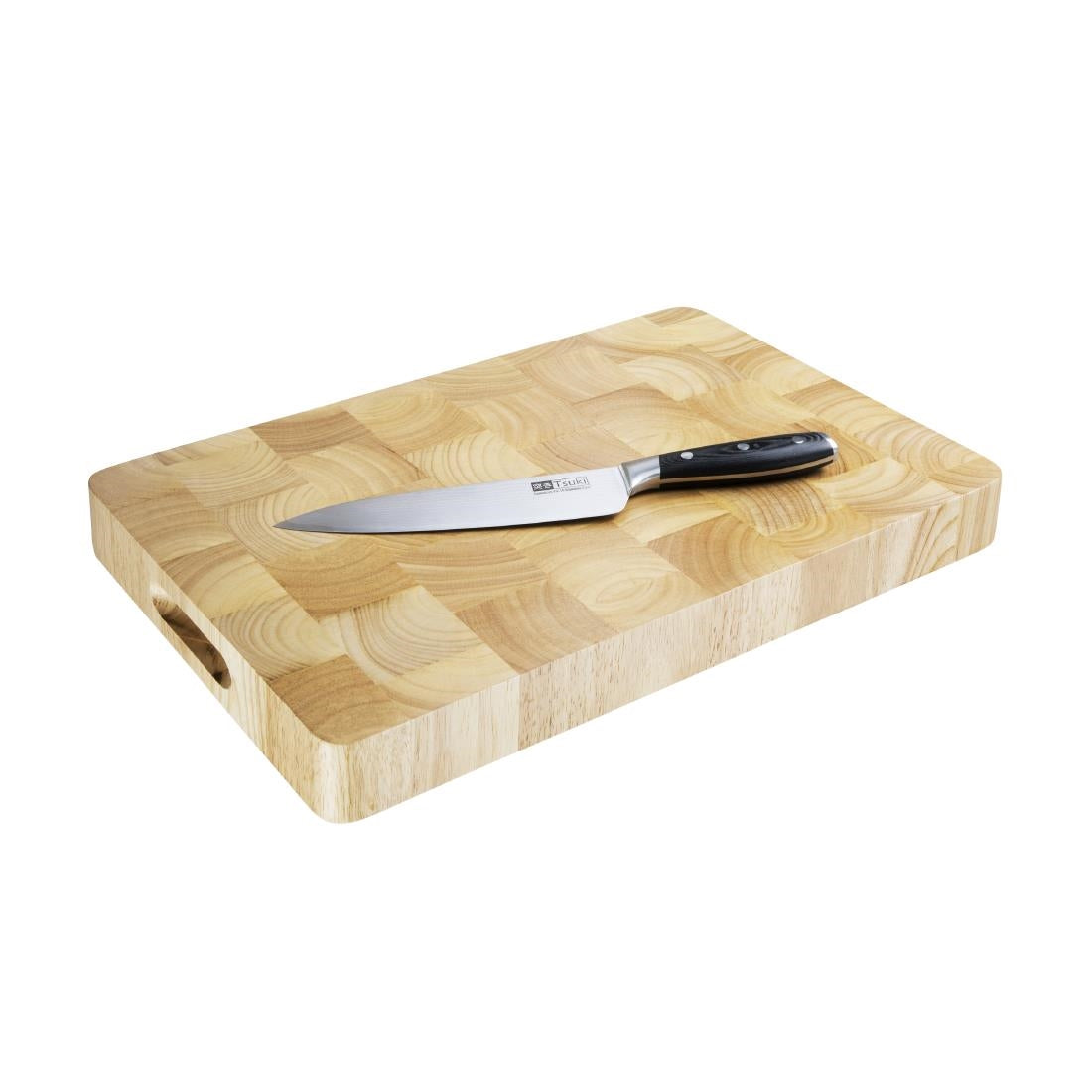 Vogue Medium Rectangular Wooden Chopping Board 45x455x305mm - C459