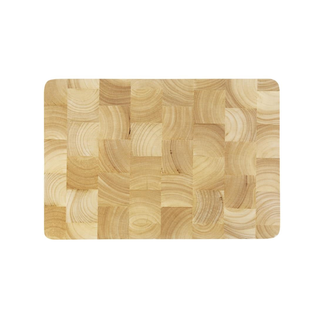 Vogue Medium Rectangular Wooden Chopping Board 45x455x305mm - C459
