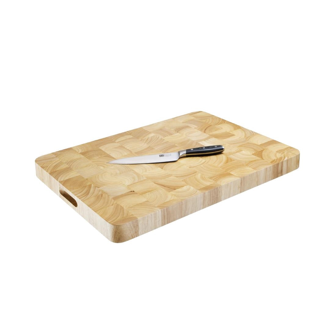 Vogue Large Rectangular Wooden Chopping Board 45x610x455mm - C460