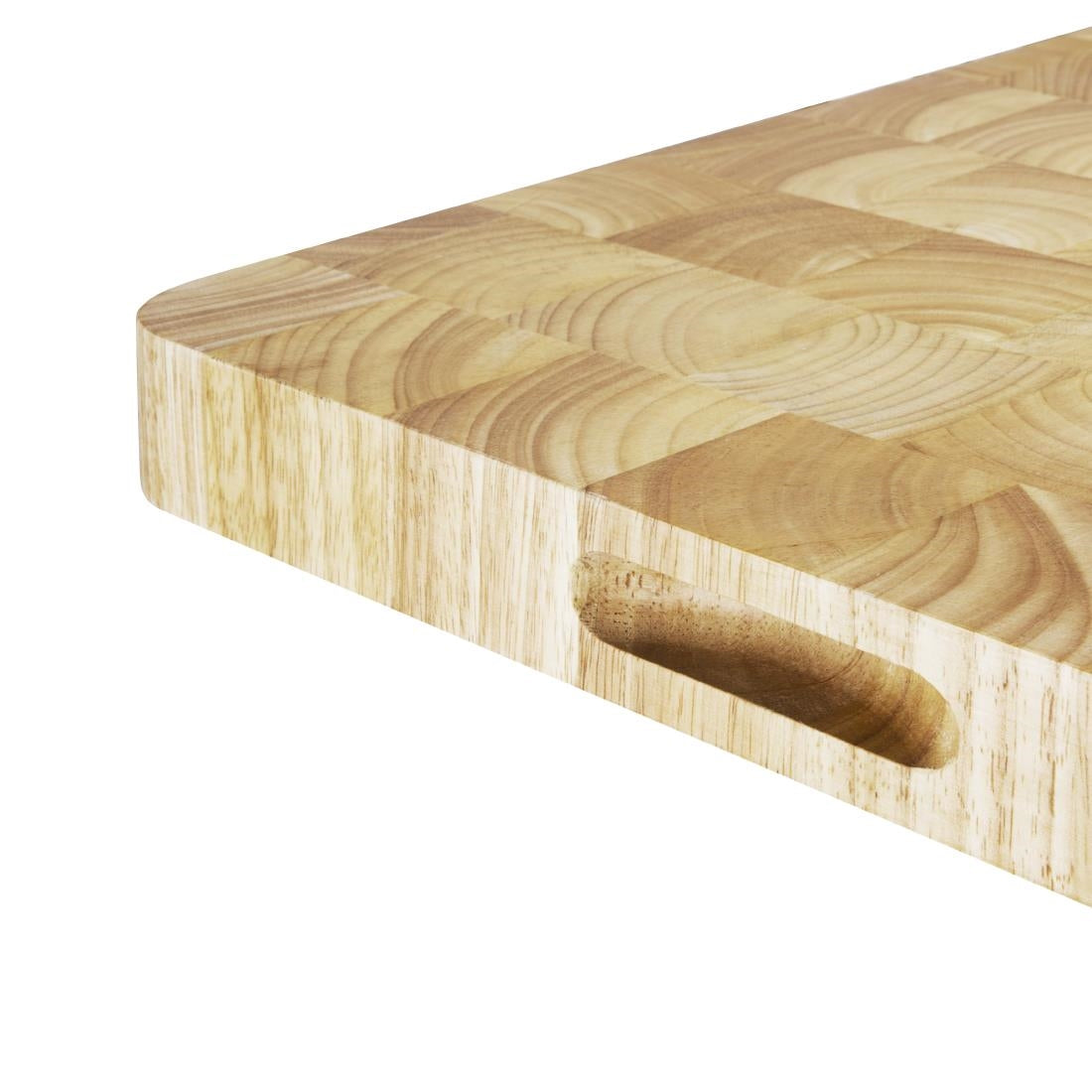 Vogue Large Rectangular Wooden Chopping Board 45x610x455mm - C460