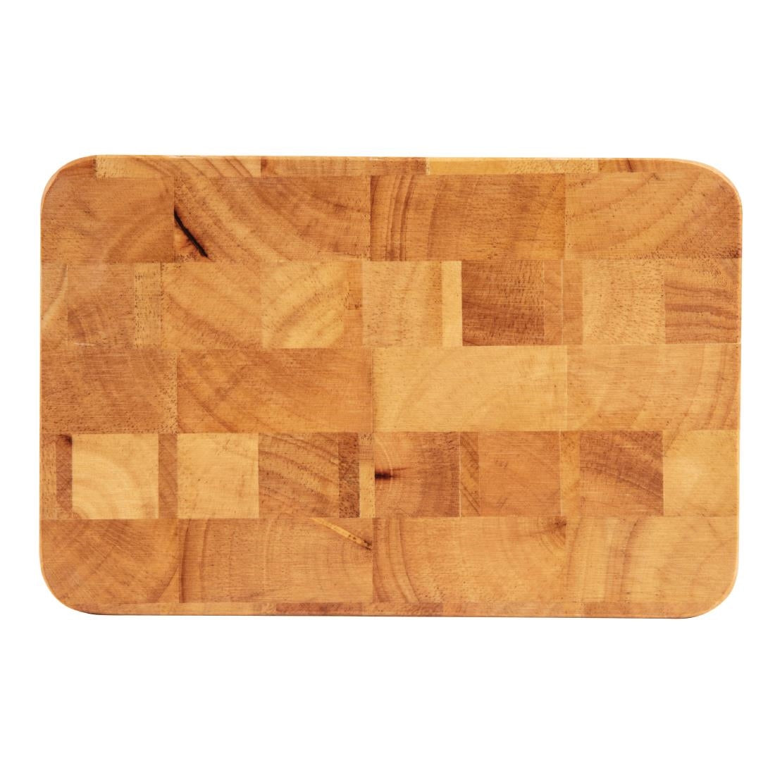 Vogue Small Rectangular Wooden Chopping Board 25x230x150mm - C461