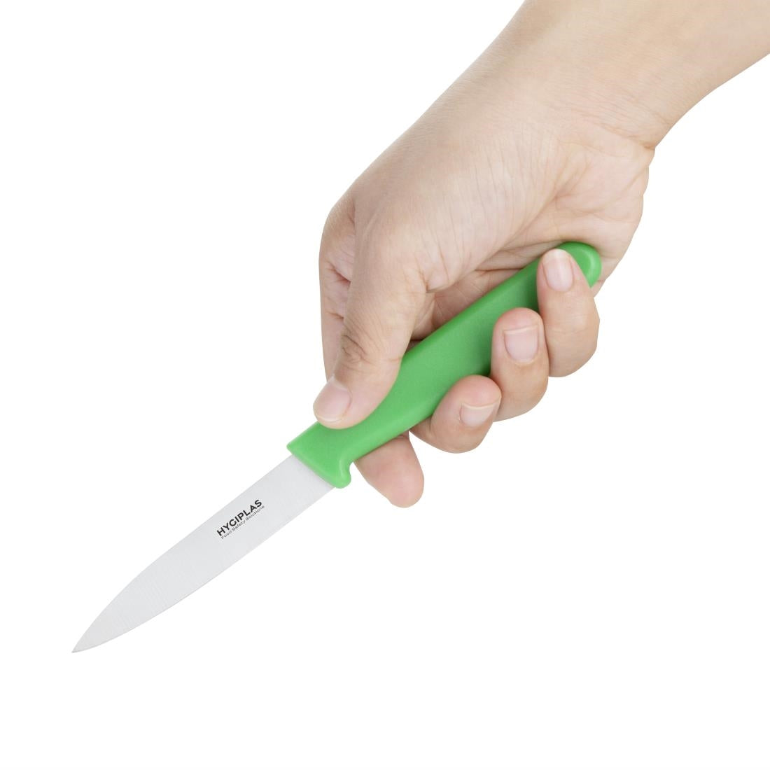 Hygiplas Paring Knife Green 75mm - C545
