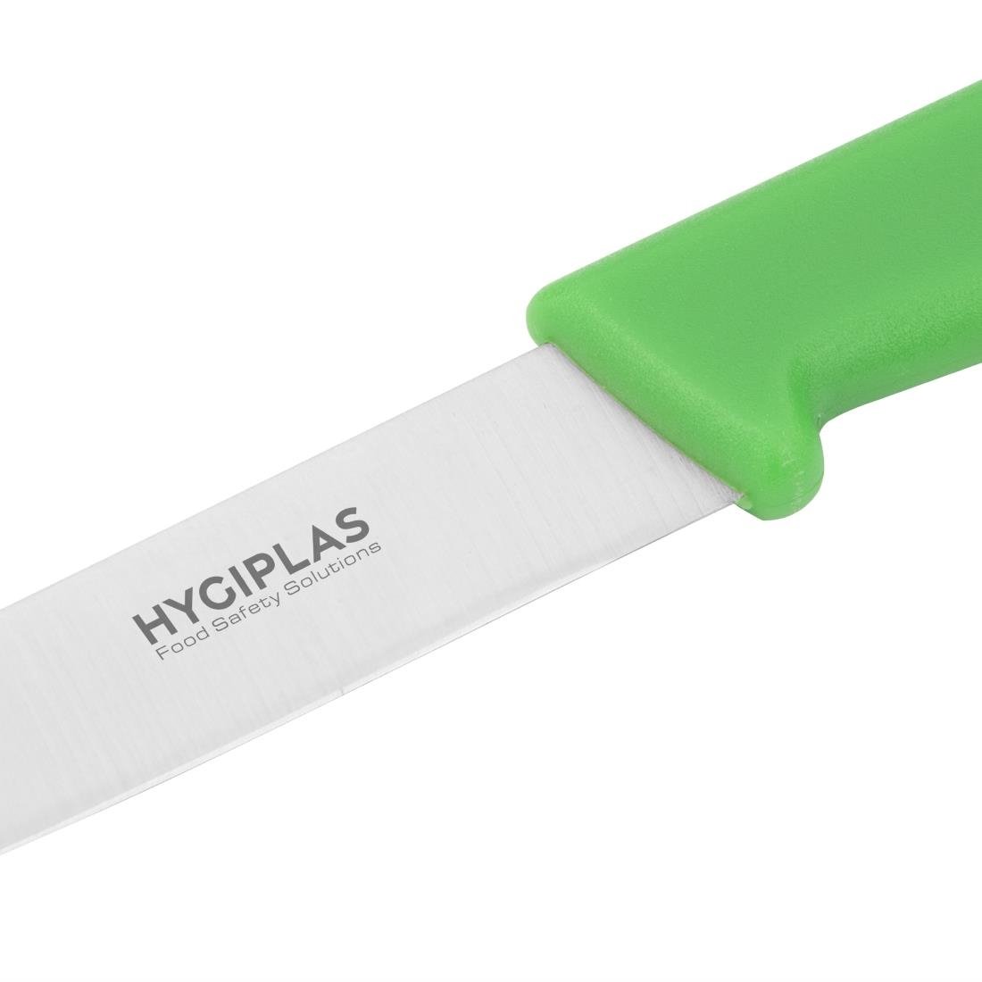 Hygiplas Paring Knife Green 75mm - C545