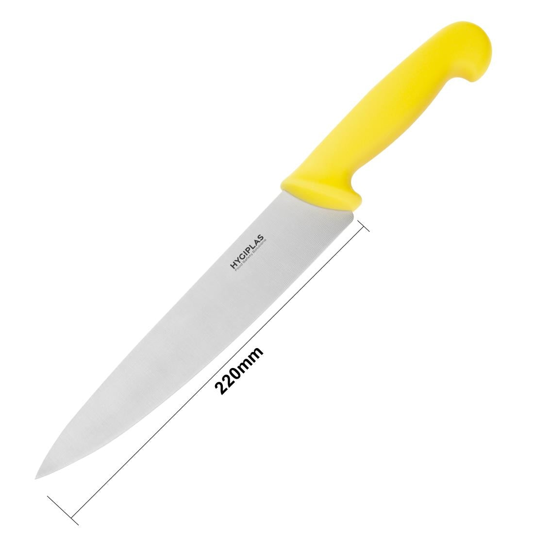 Hygiplas Chefs Knife Yellow 216mm - C803
