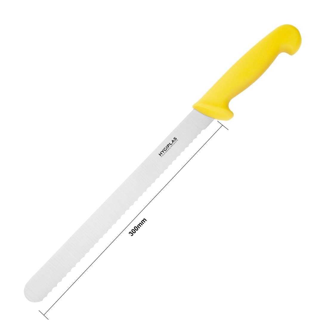 Hygiplas Serrated Slicer Yellow 300mm - C811