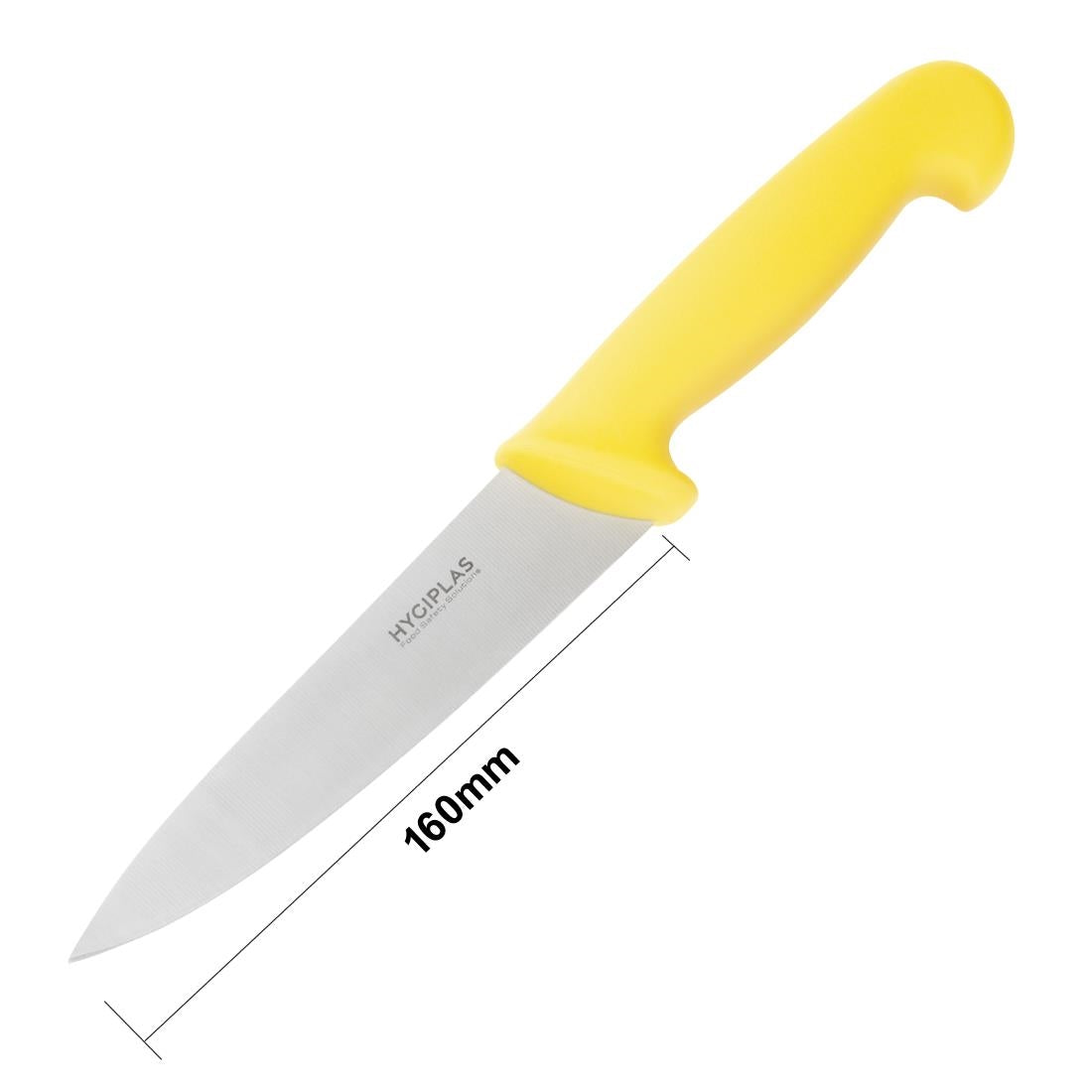 Hygiplas Chefs Knife Yellow 160mm - C815