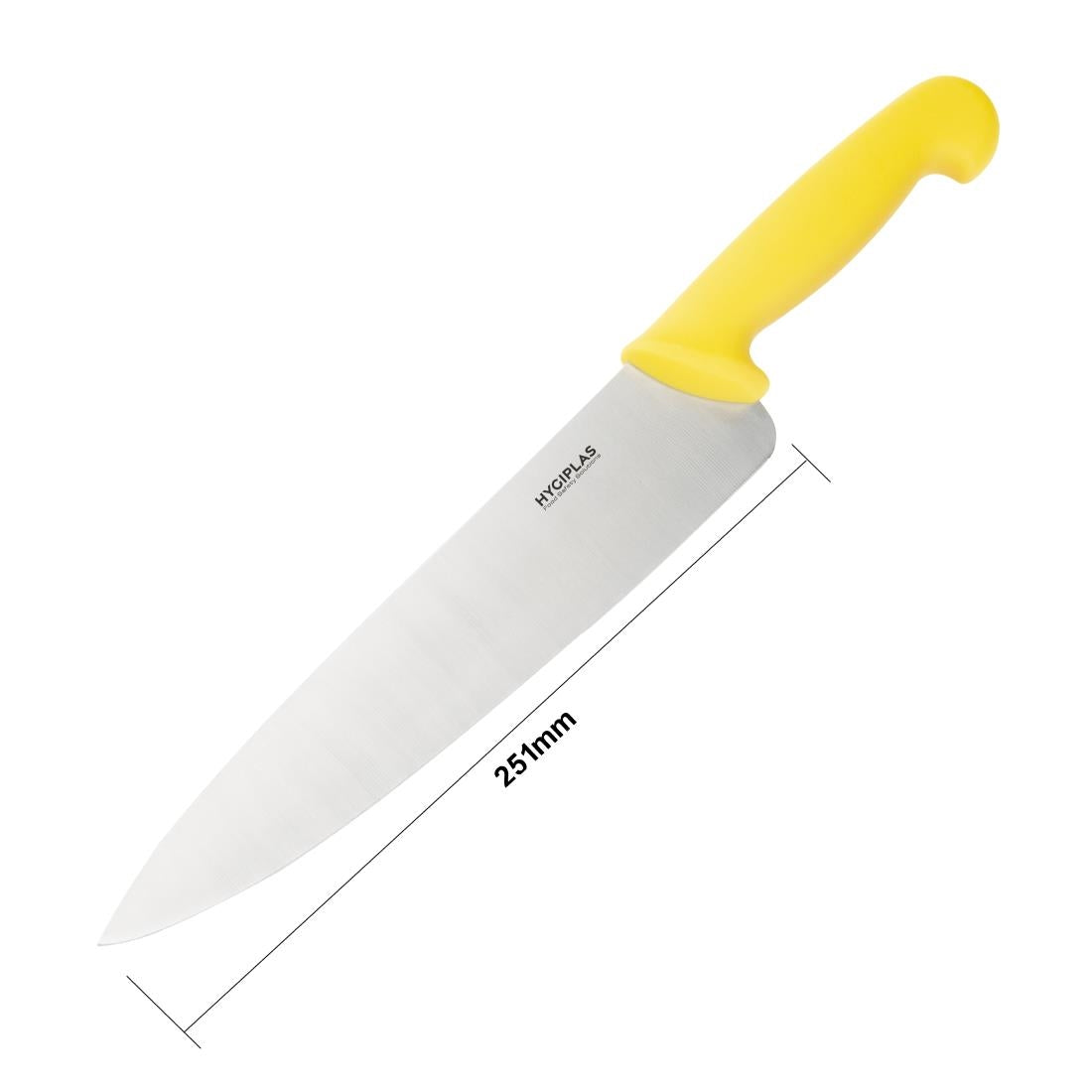 Hygiplas Chefs Knife Yellow 255mm - C816