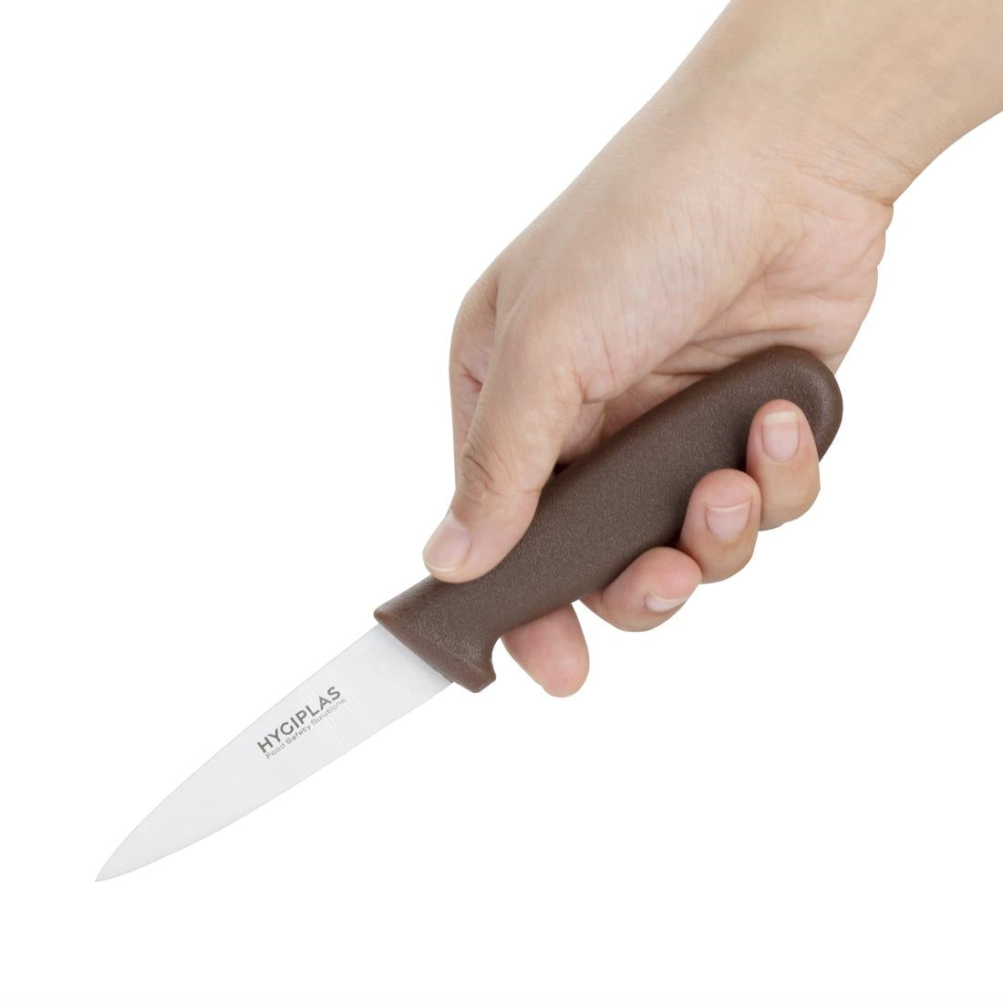 Hygiplas Paring Knife Brown 90mm - C840