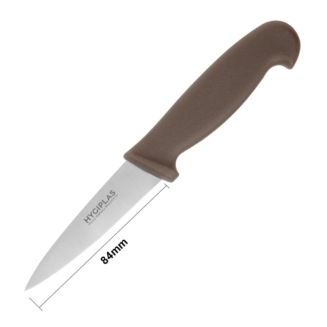 Hygiplas Paring Knife Brown 90mm - C840