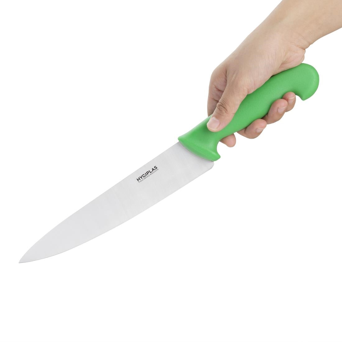 Hygiplas Chefs Knife Green 216mm - C861