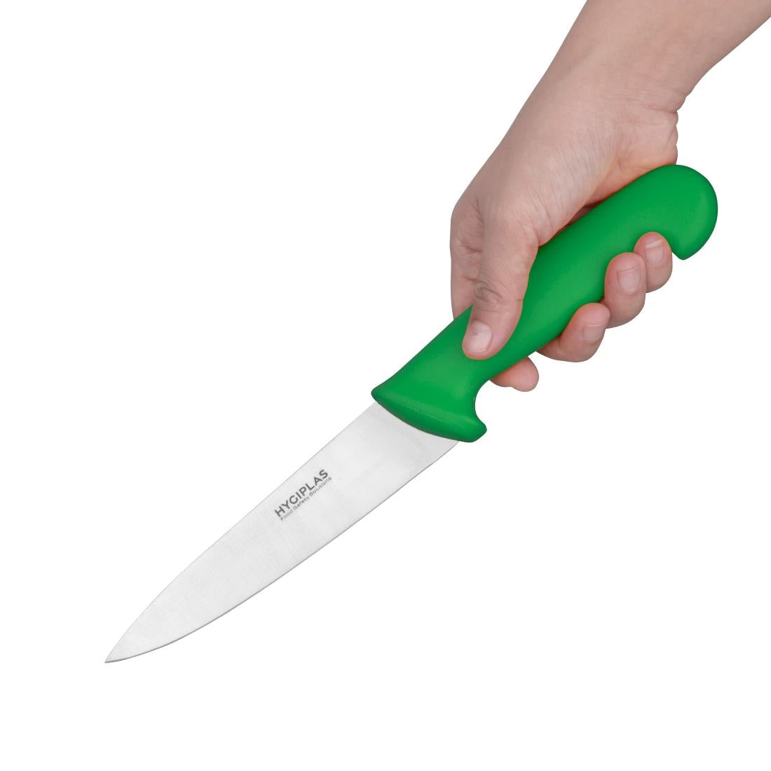Hygiplas Chefs Knife Green 160mm - C864
