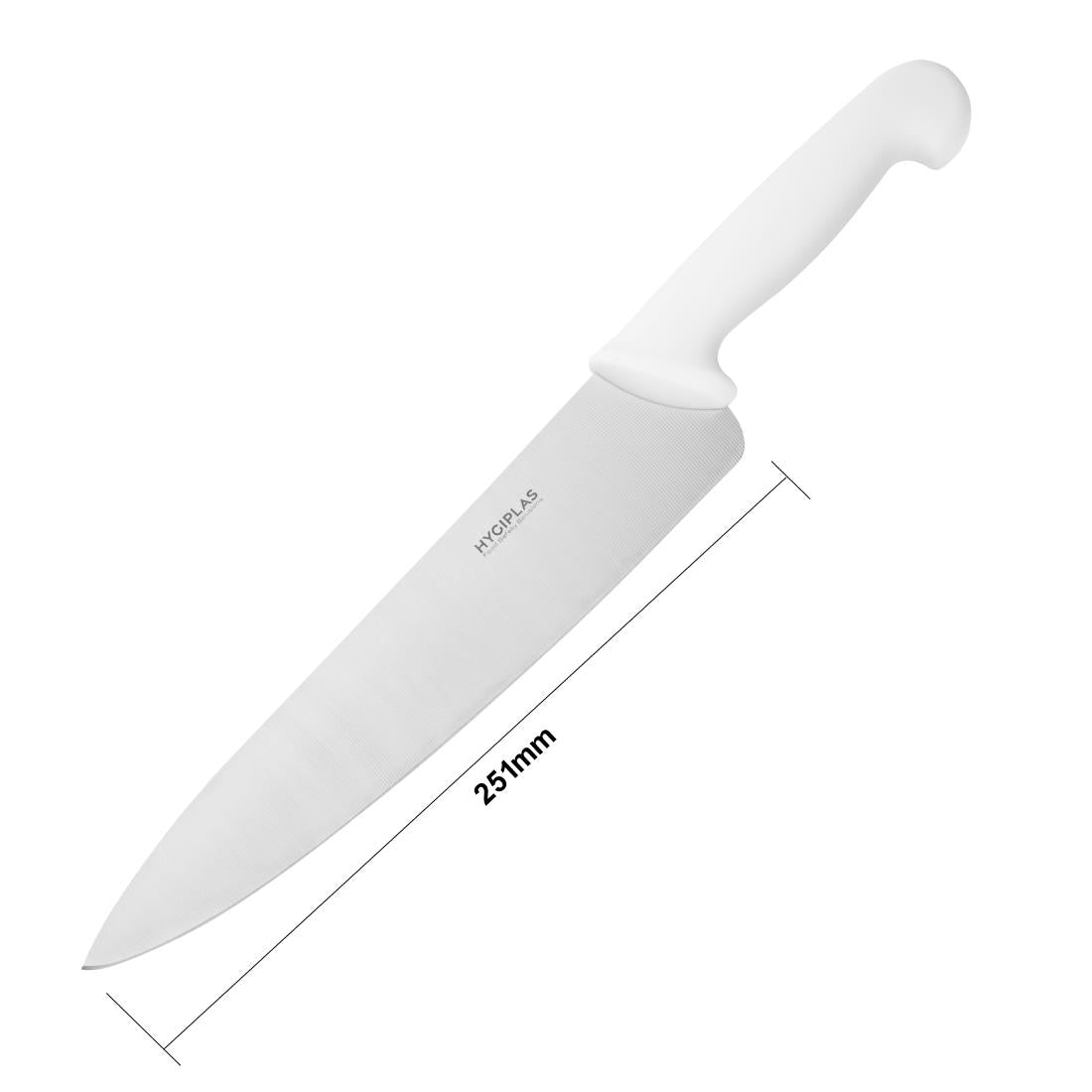 Hygiplas Chefs Knife White 255mm - C879