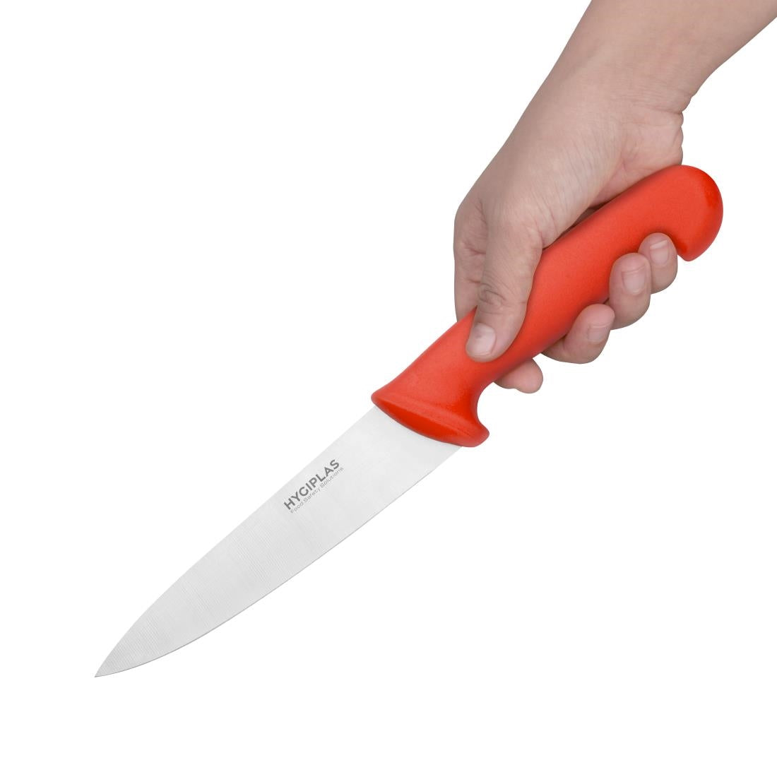 Hygiplas Chefs Knife Red 160mm - C887