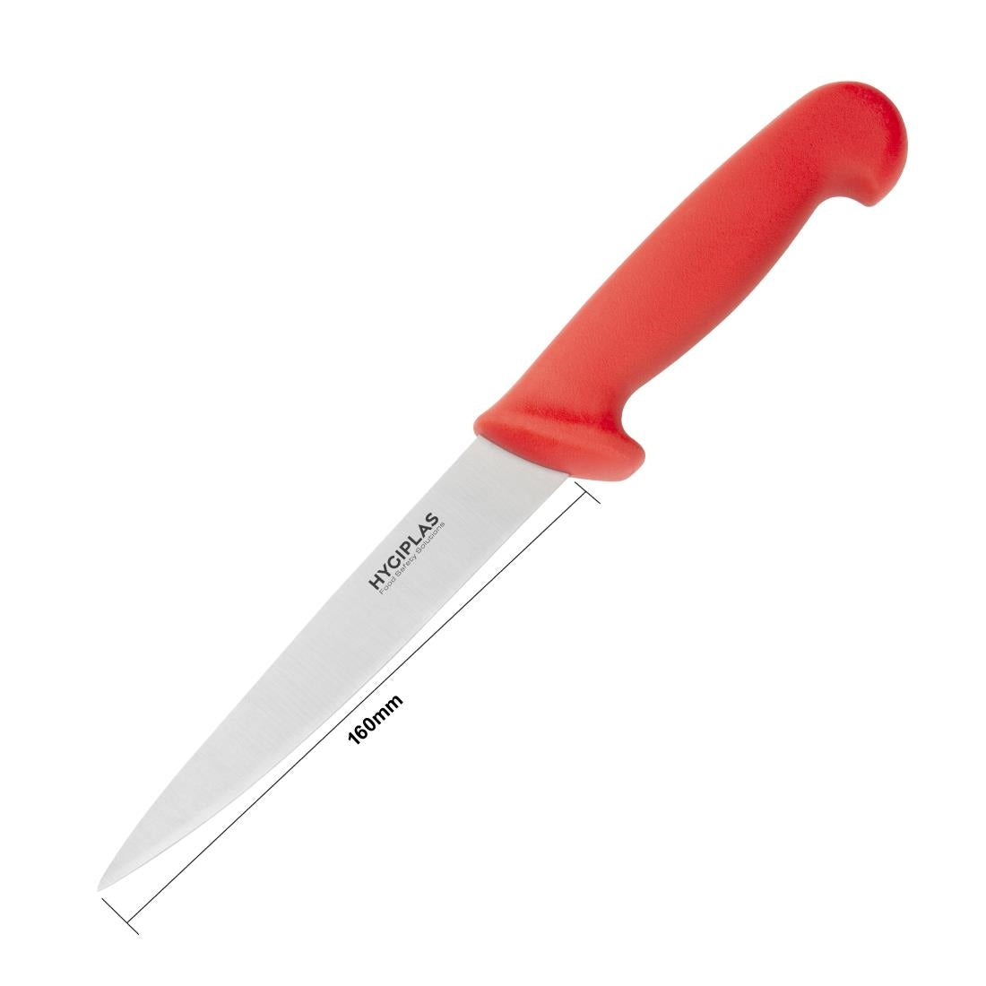Hygiplas Fillet Knife Red 160mm - C889