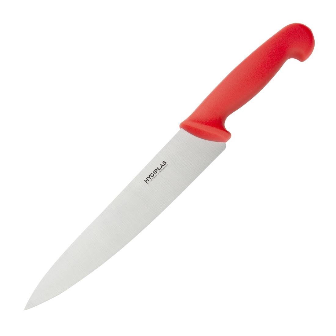 Hygiplas Chefs Knife Red 216mm - C895