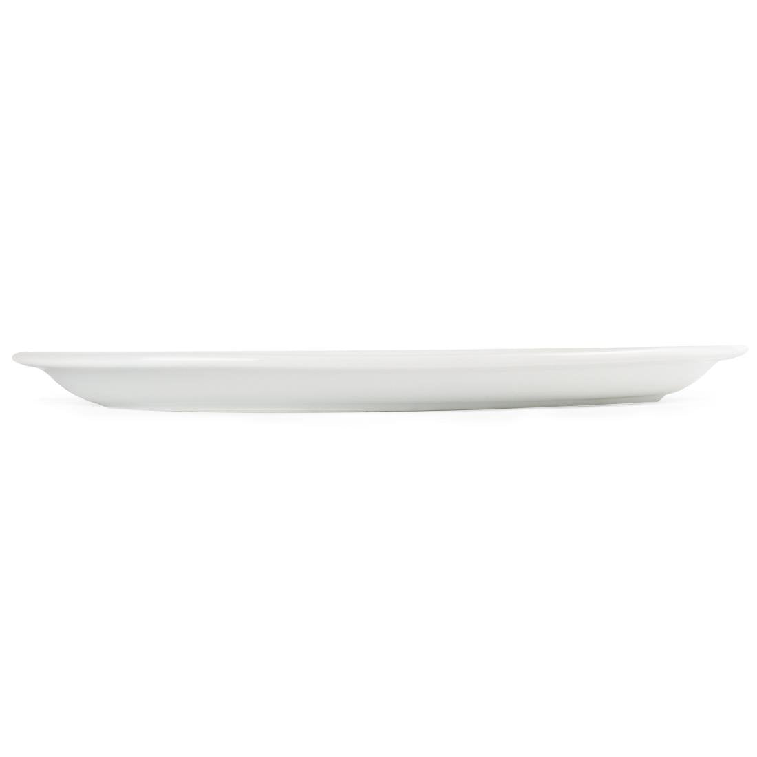 Olympia Whiteware Oval Platters 295mm (6 Pack) - CB484