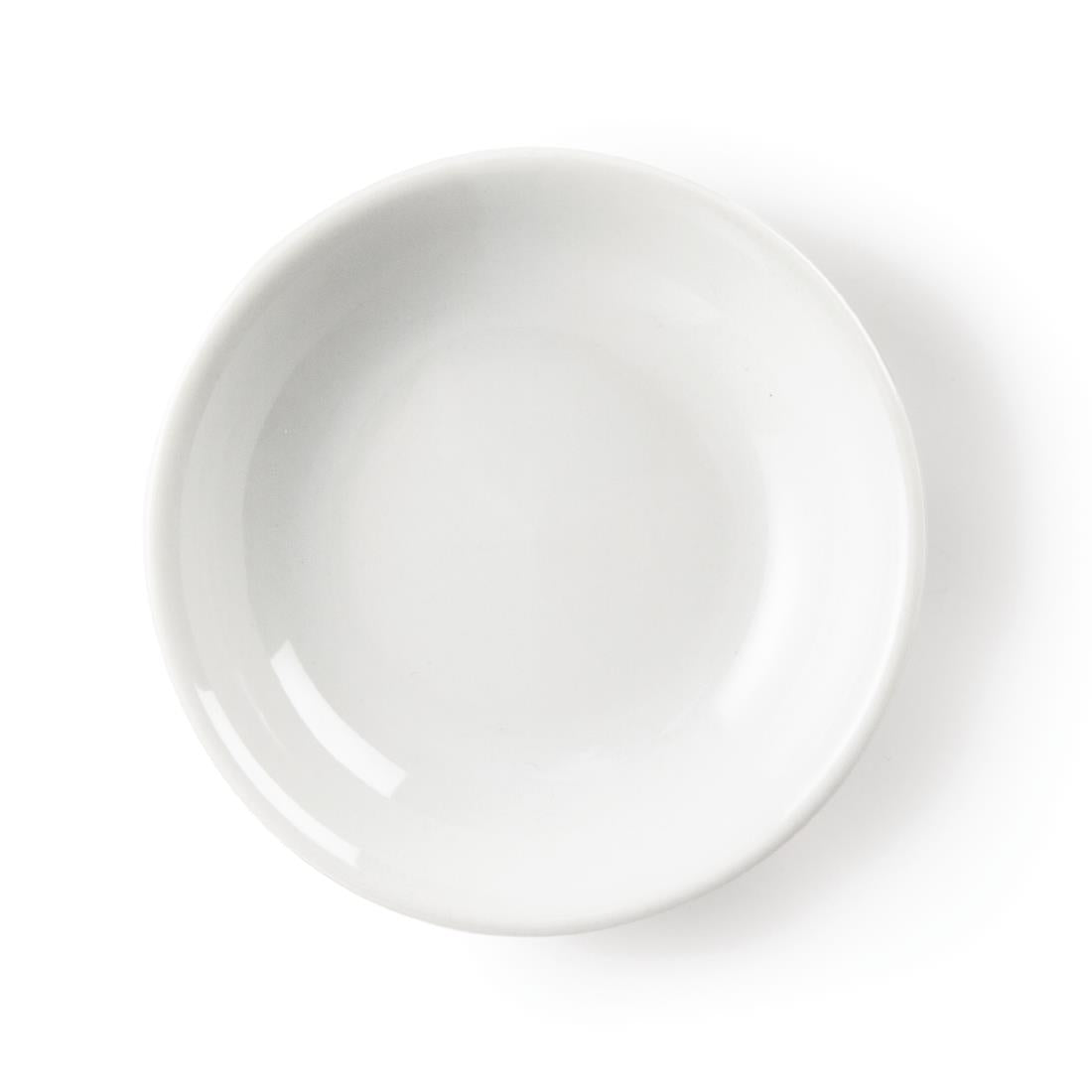 Olympia Whiteware Soy Dishes 100mm (12 Pack) - CB494