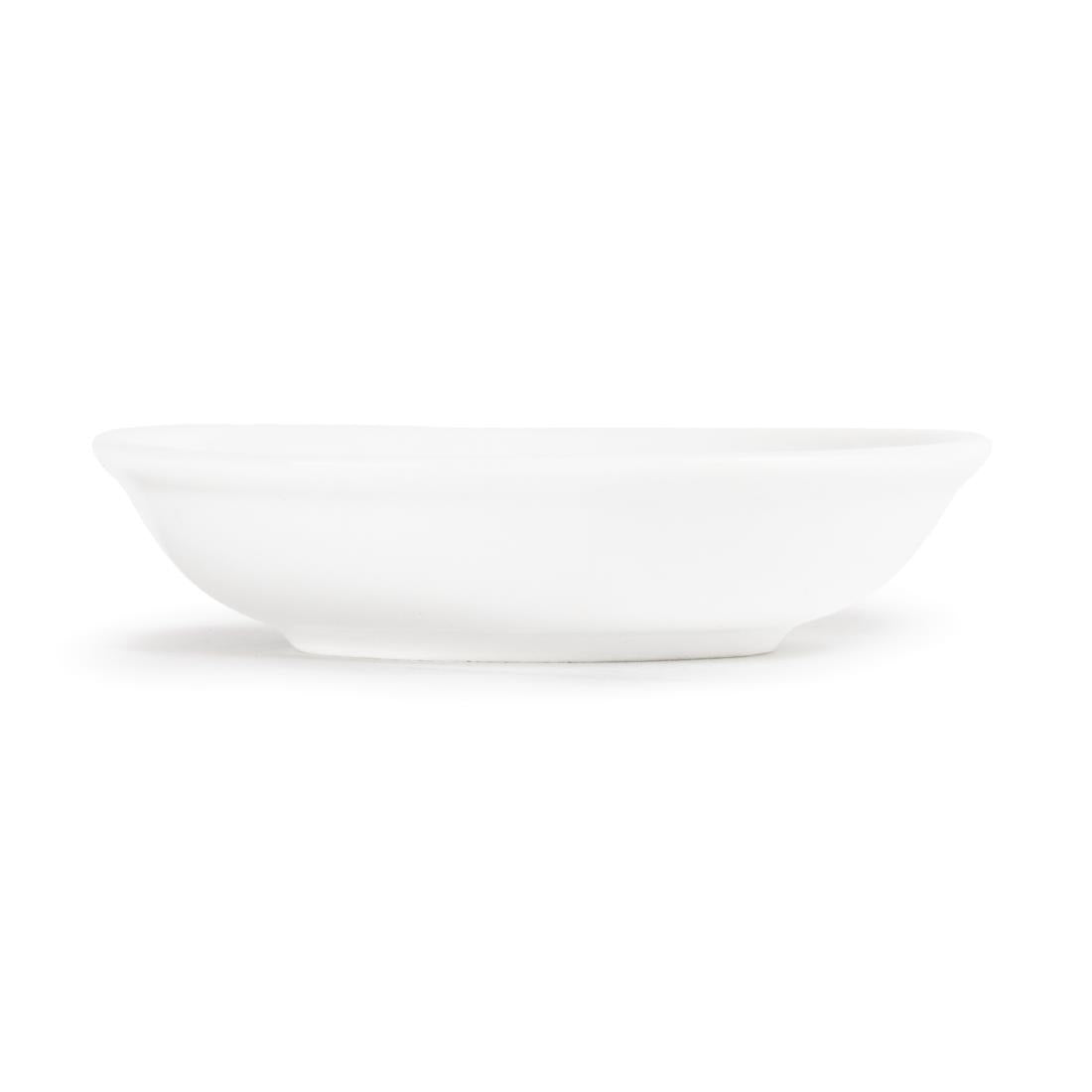 Olympia Whiteware Soy Dishes 100mm (12 Pack) - CB494