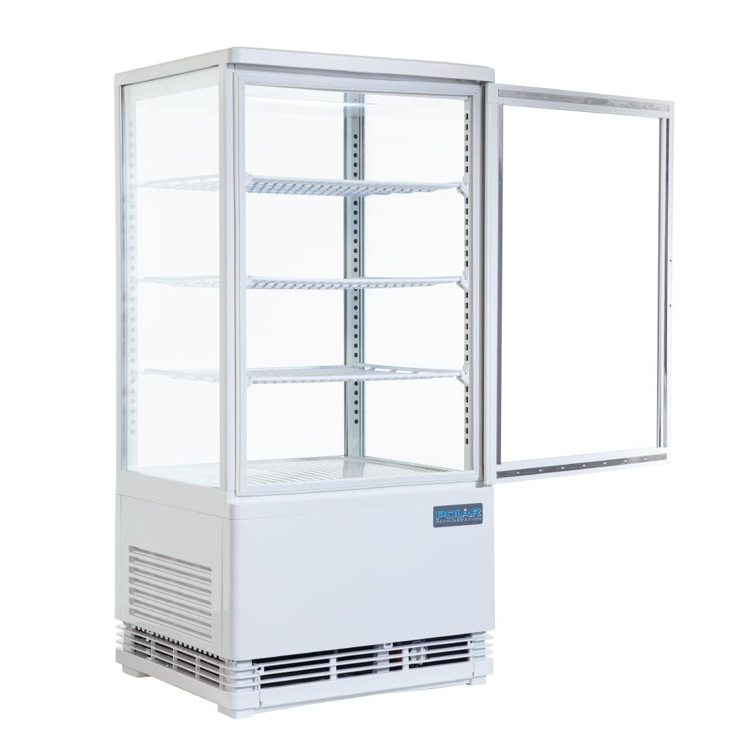 Polar C-Series Energy Efficient Display Fridge White 68Ltr - CX578-A