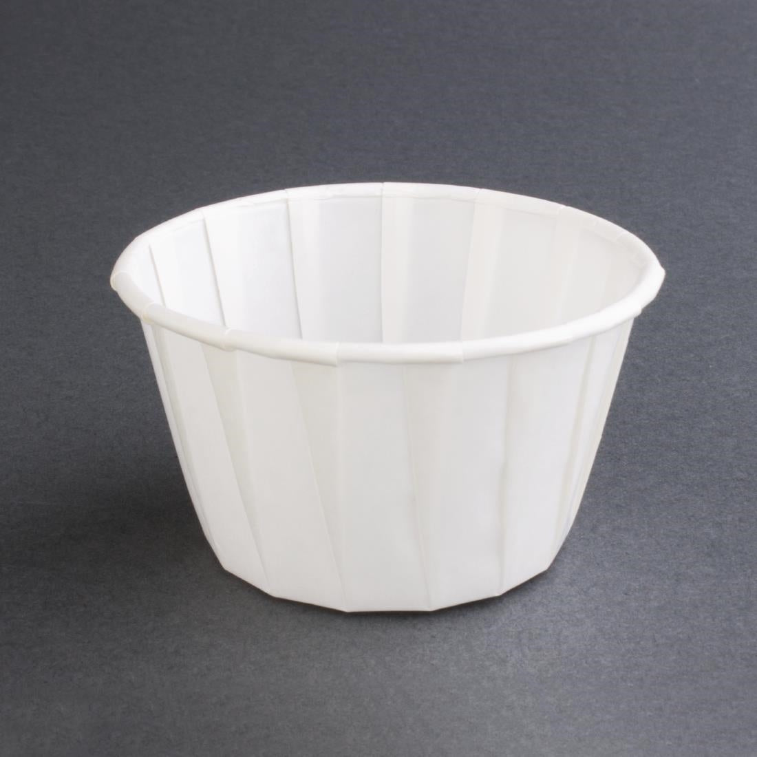 Fiesta Recyclable Paper Sauce Pots Large 112ml (Pack of 250) - CX082