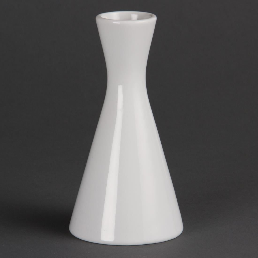 Olympia Whiteware Bud Vases 140mm (6 Pack) - CB701