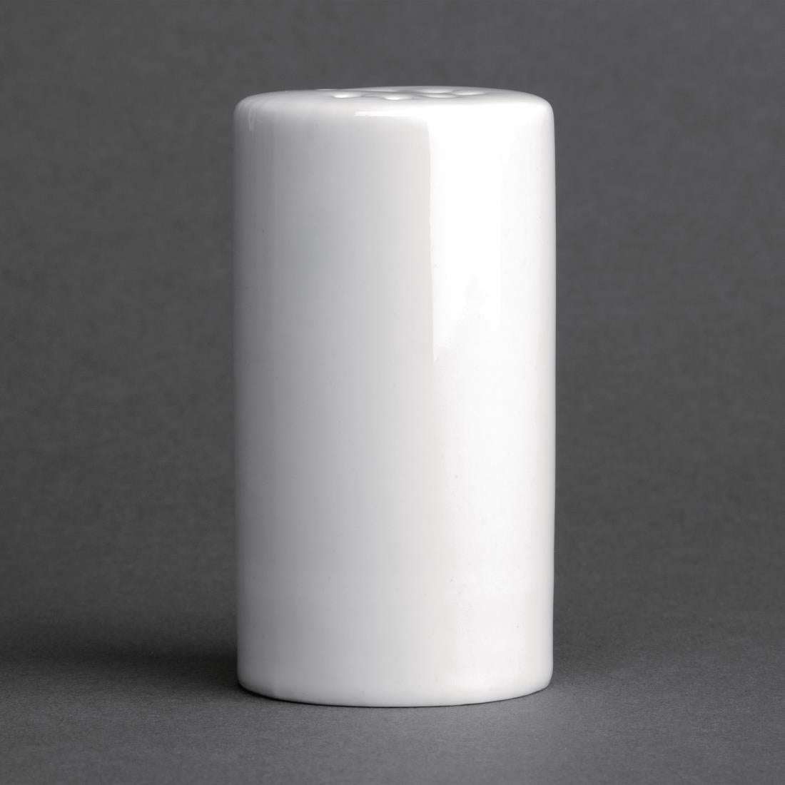 Olympia Whiteware Salt Shakers 80mm (12 Pack) - CB702