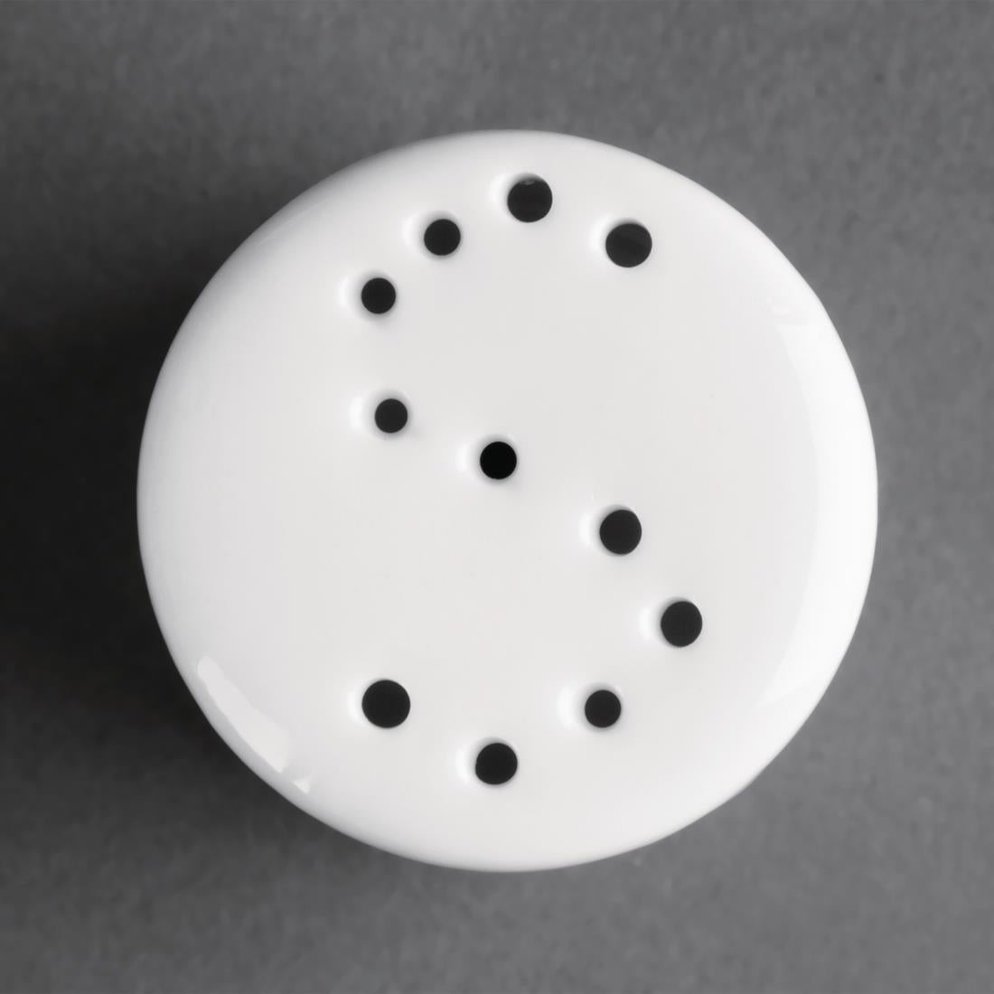 Olympia Whiteware Salt Shakers 80mm (12 Pack) - CB702