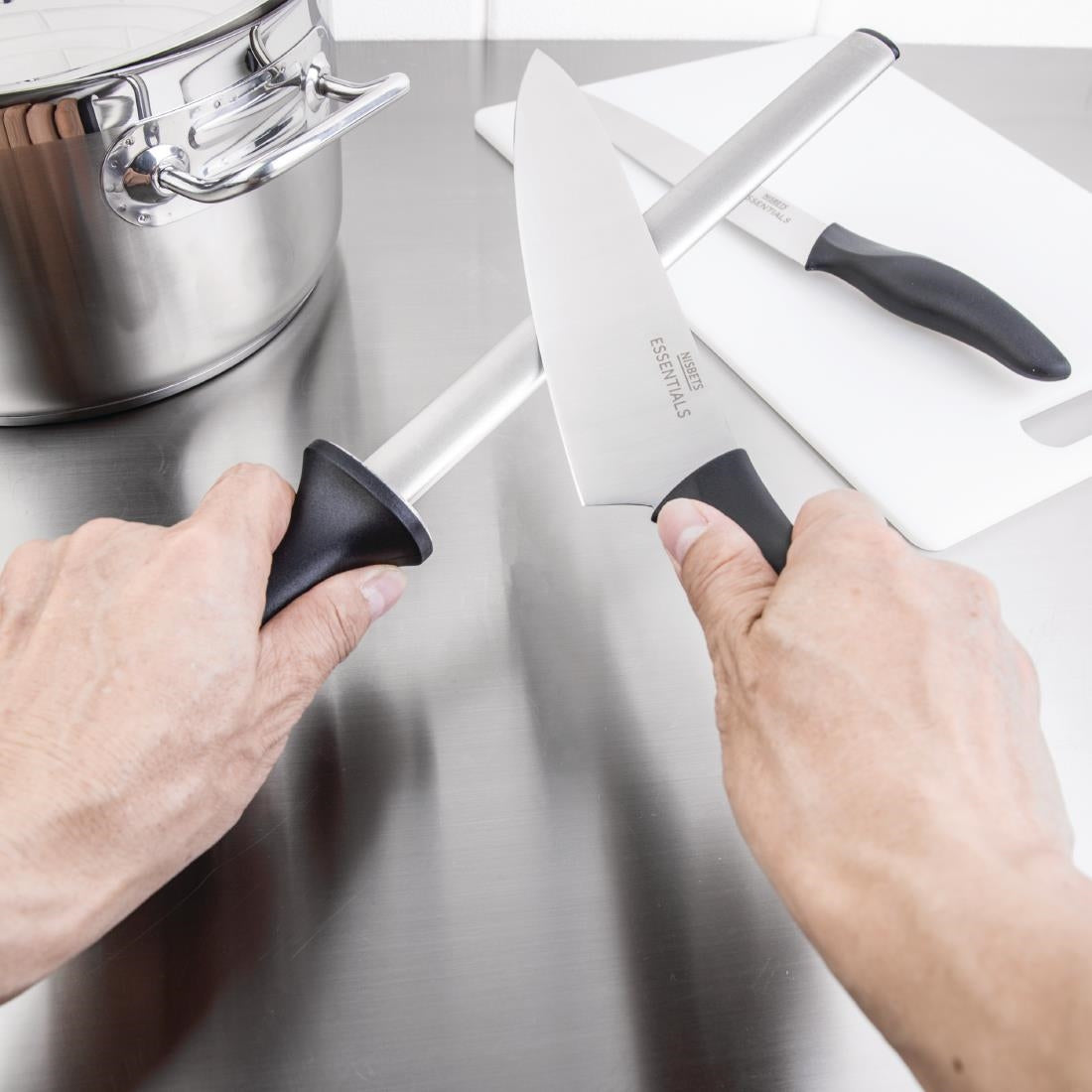 Vogue Diamond Sharpening Steel 250mm - CC199