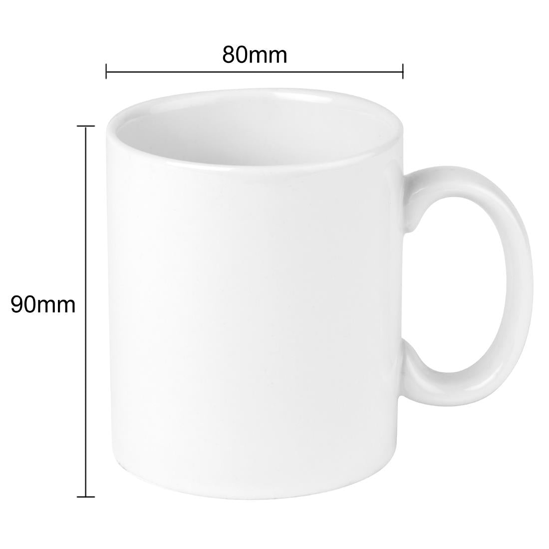 Olympia Athena Mugs 280ml (Box 12) - CC203