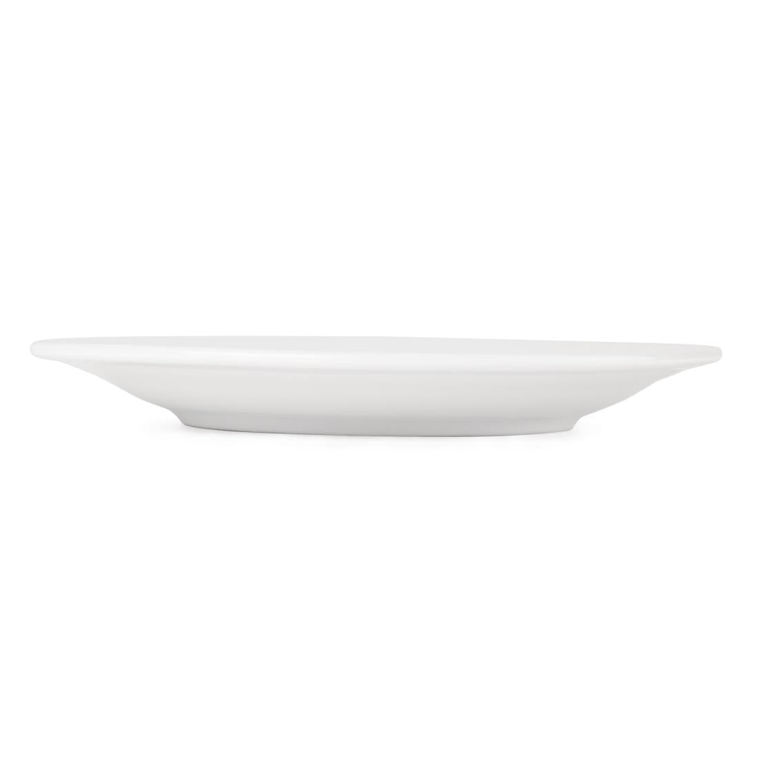 Olympia Athena Wide Rimmed Plates 165mm (Box 12) - CC206