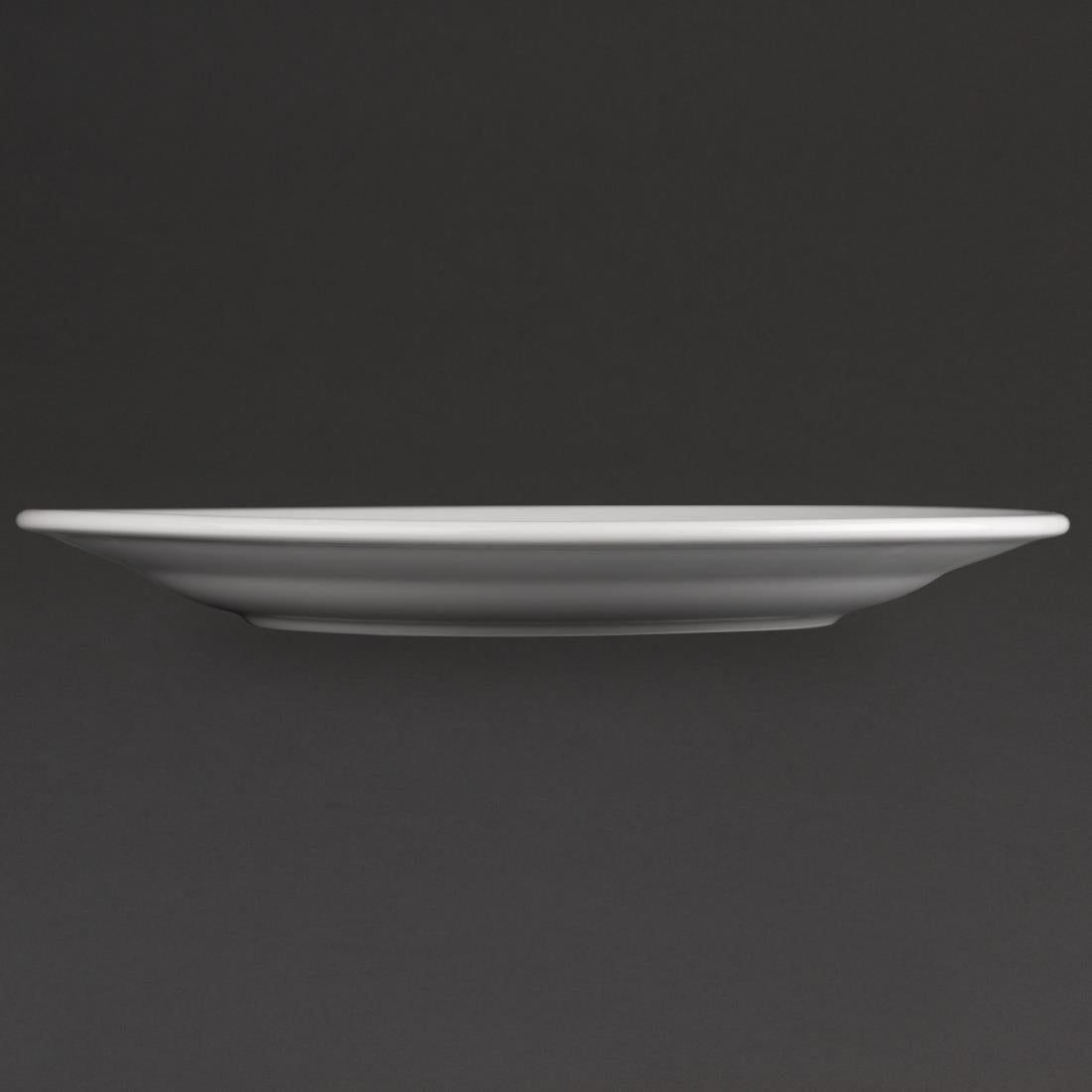 Olympia Athena Wide Rimmed Plates 280mm (Box 6) - CC210