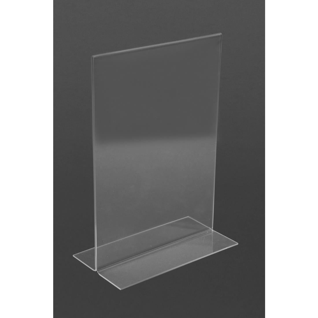 Olympia Menu Holder Acrylic A5 - CC446