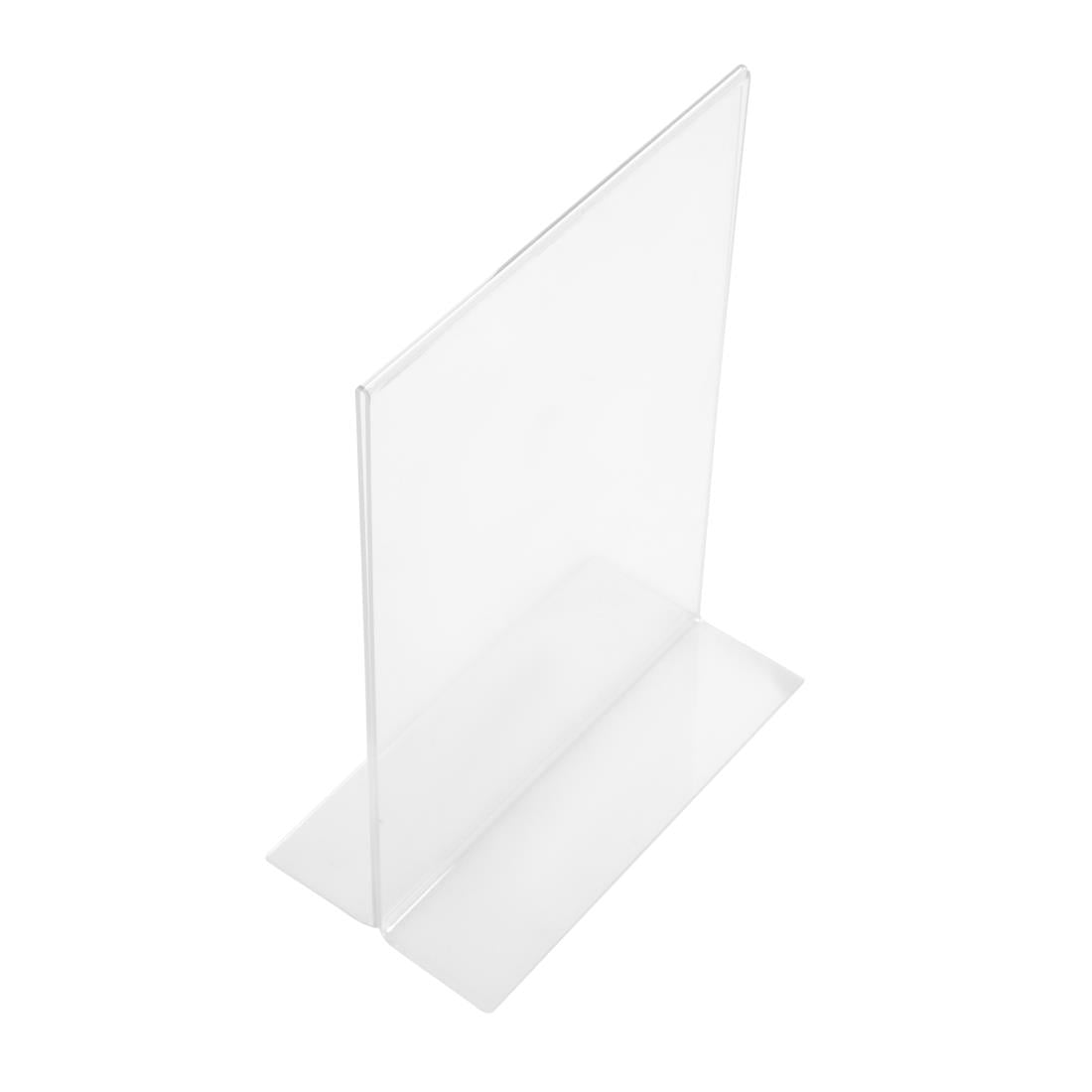 Olympia Menu Holder Acrylic A5 - CC446