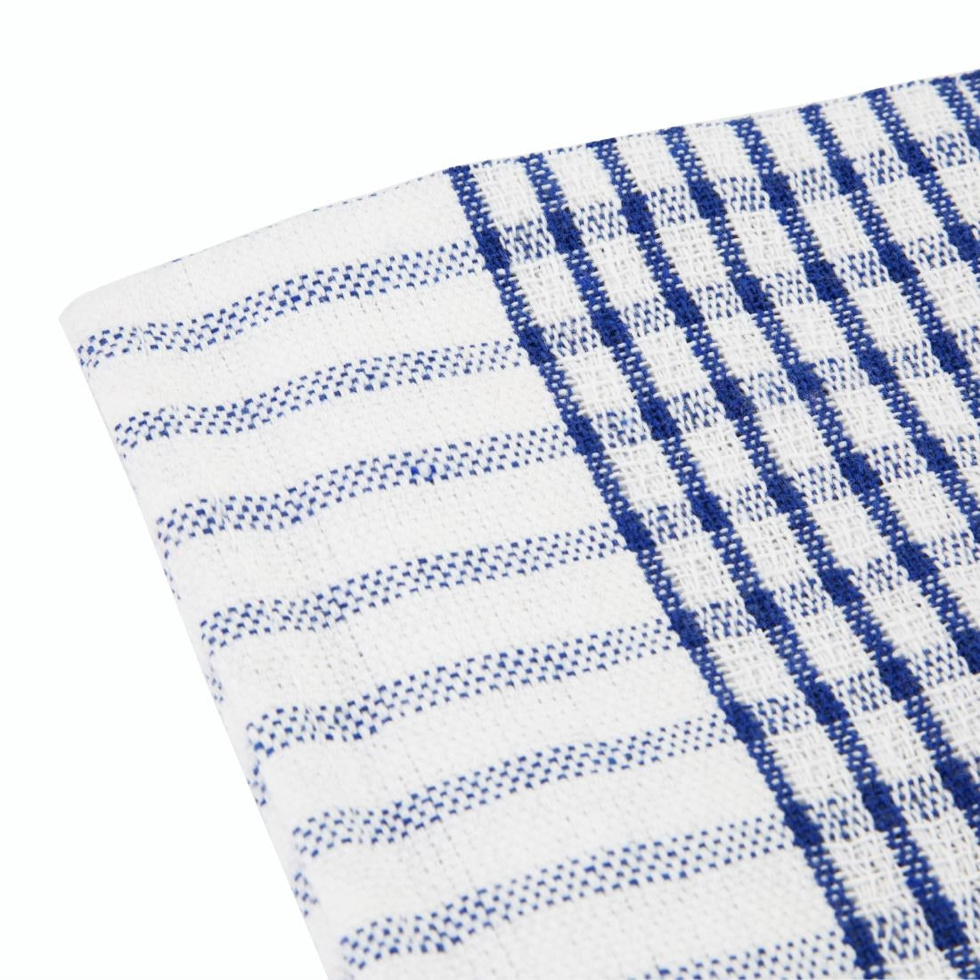 Vogue Wonderdry Blue Tea Towels (10 Pack) - CC596
